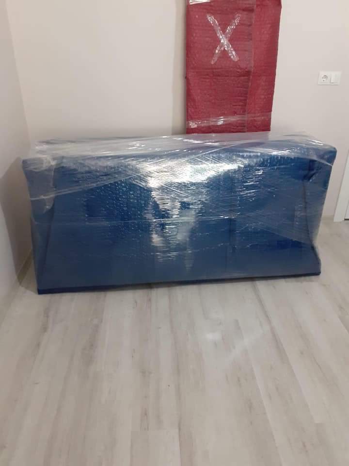 Koruyucu ambalajlı koltuk
